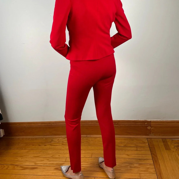 Valentino Slim Straight Navy pants, size 2 - Picture 3 of 10